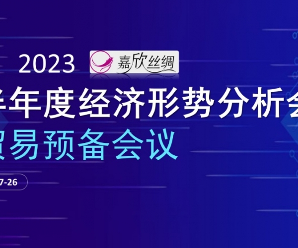 商业总额稳固，商业质量提升 威尼斯8040丝绸召开2023半年度经济形势剖析谈判业准备聚会