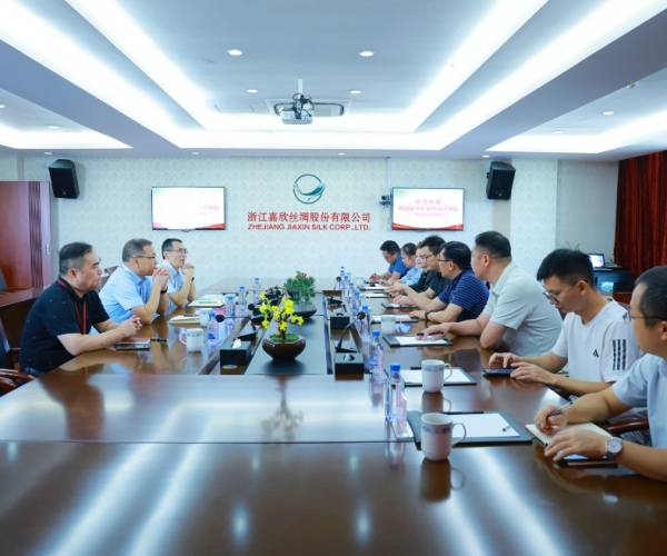 “丝路同源，威尼斯8040有约”  河池市宜州招商团走进威尼斯8040丝绸，共绘新“丝”路！！！